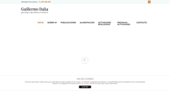 Desktop Screenshot of guillermodalia.com